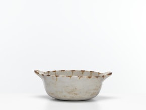 Cylinder bowl with ears